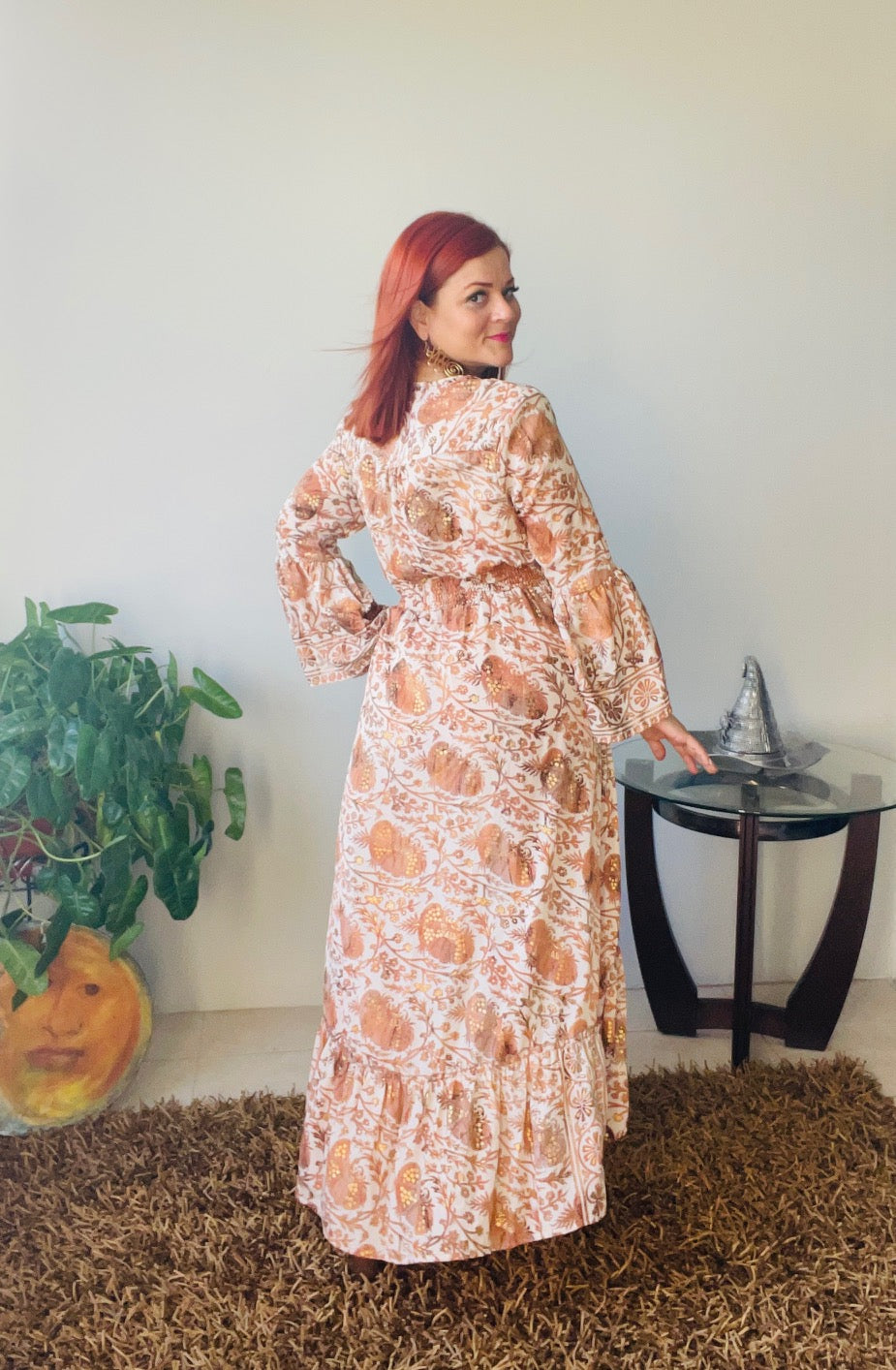 Vestido Asha Crema