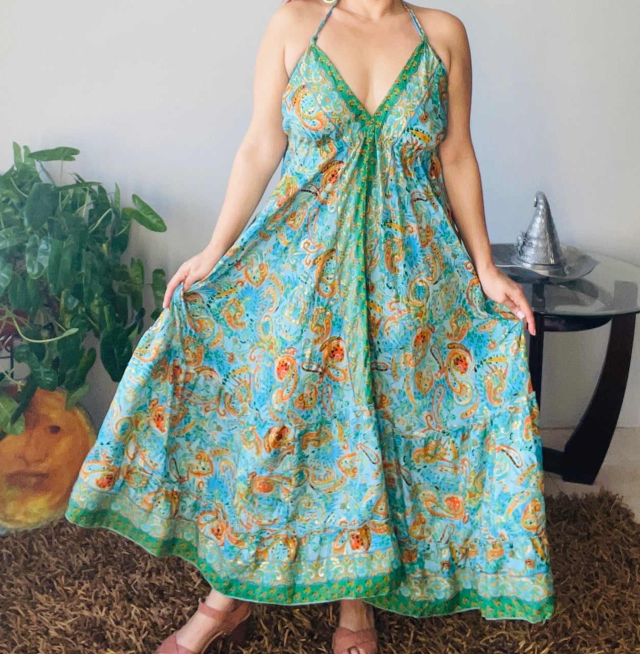 Vestido Kamala Verde