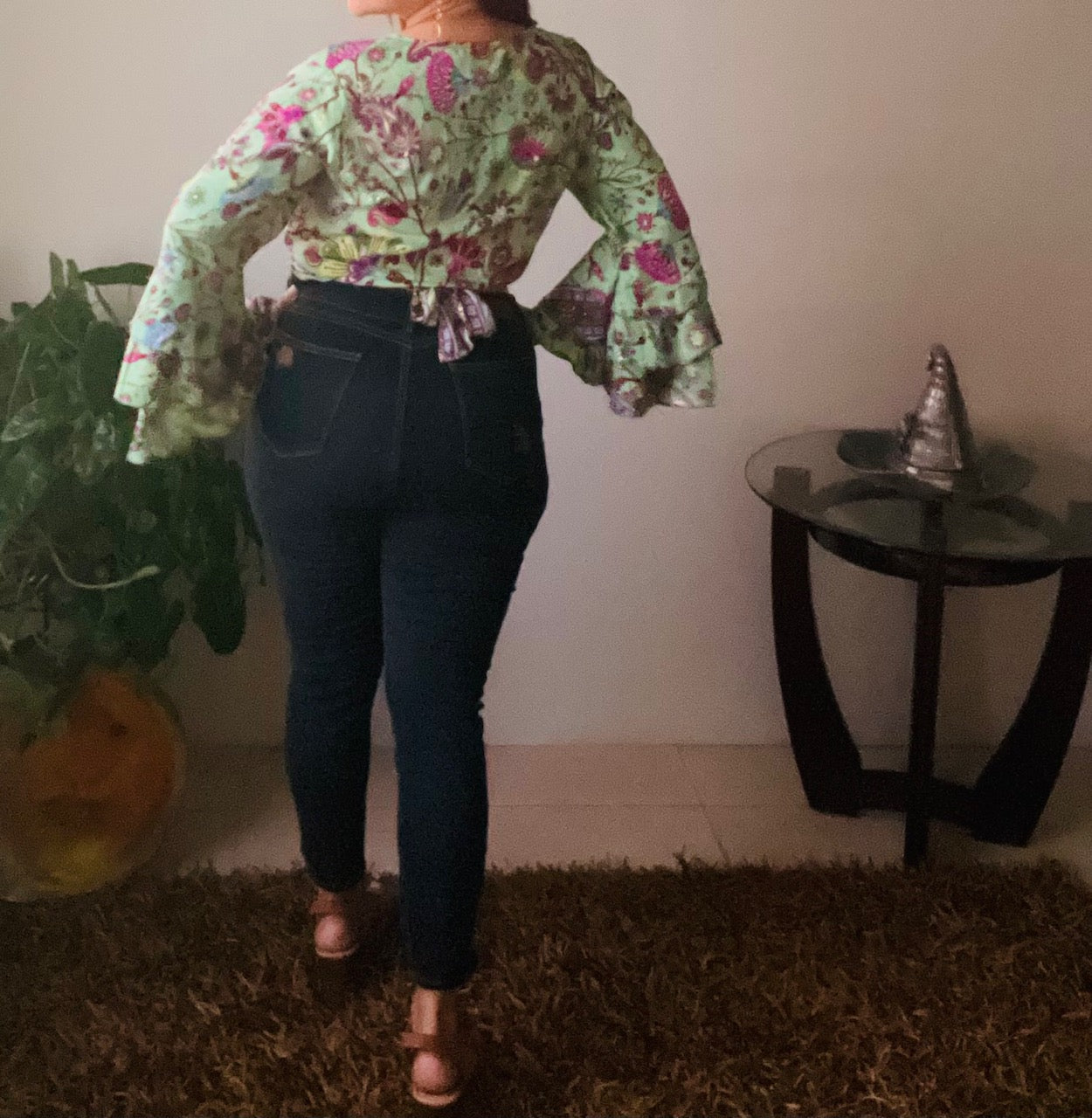 Anika Top Turquesa