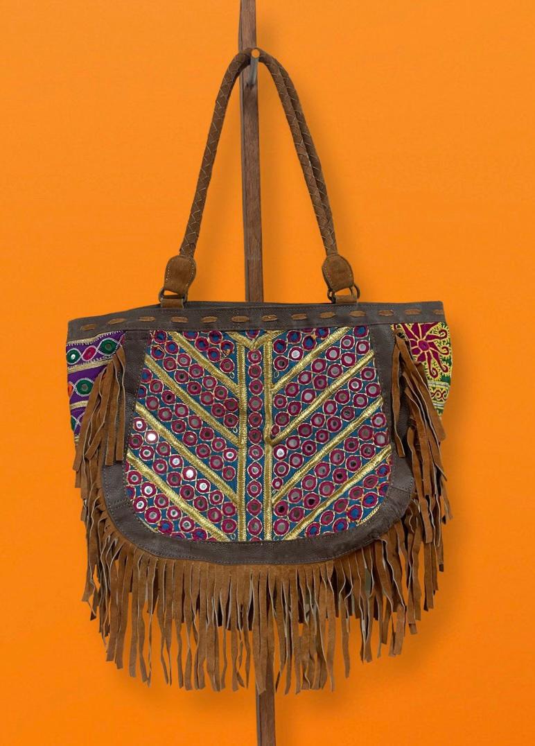 Cartera Boho Marrón