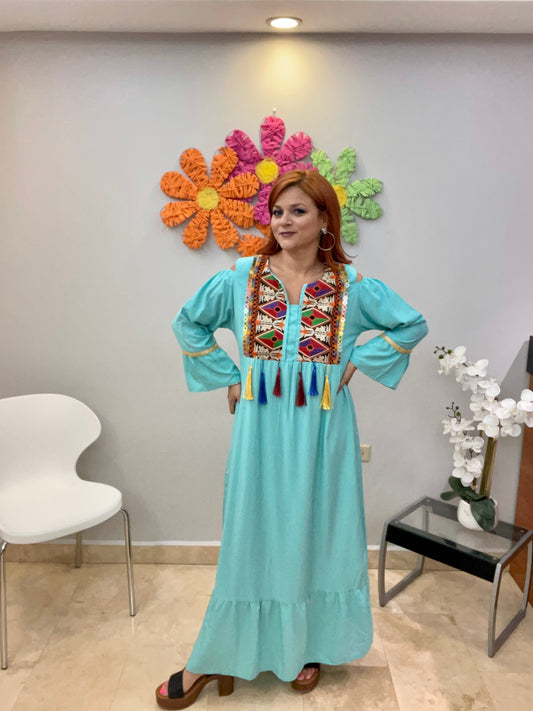 Vestido Dalia Azul