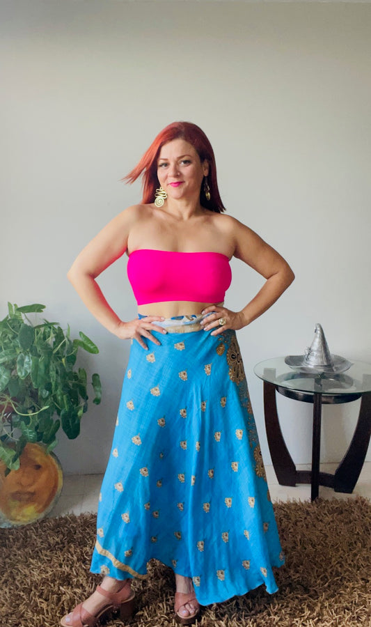 Falda Tamana Azul