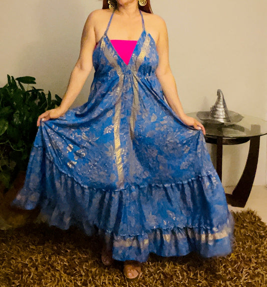 Vestido Kamala Indigo