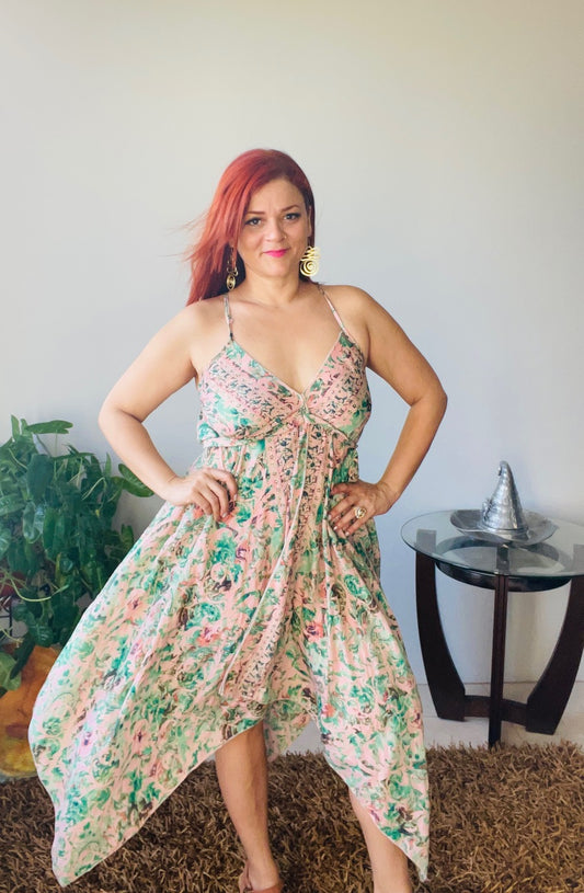 Vestido Shanti Rosa