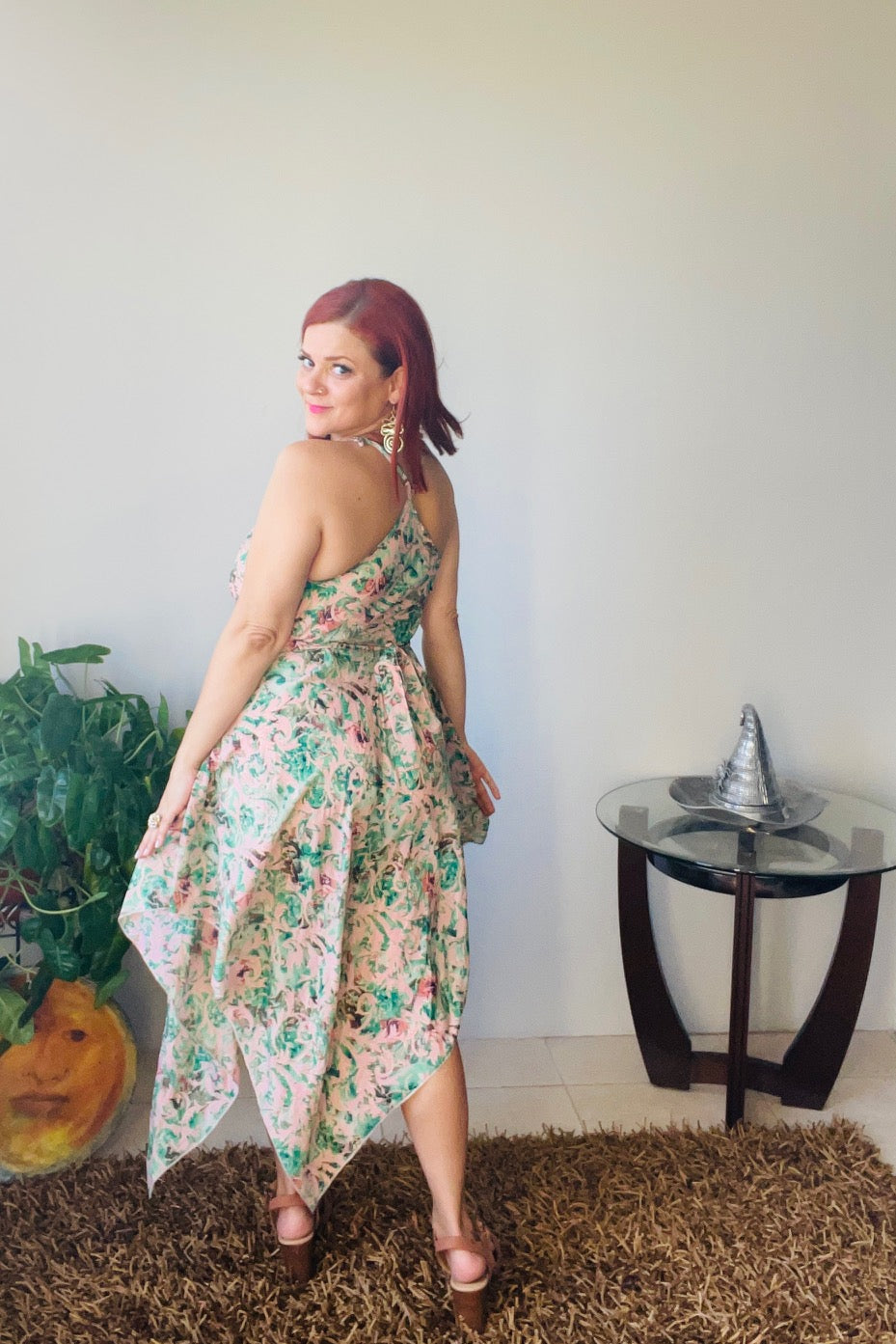 Vestido Shanti Rosa
