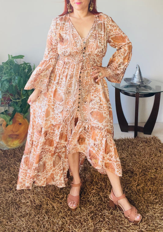 Vestido Asha Crema