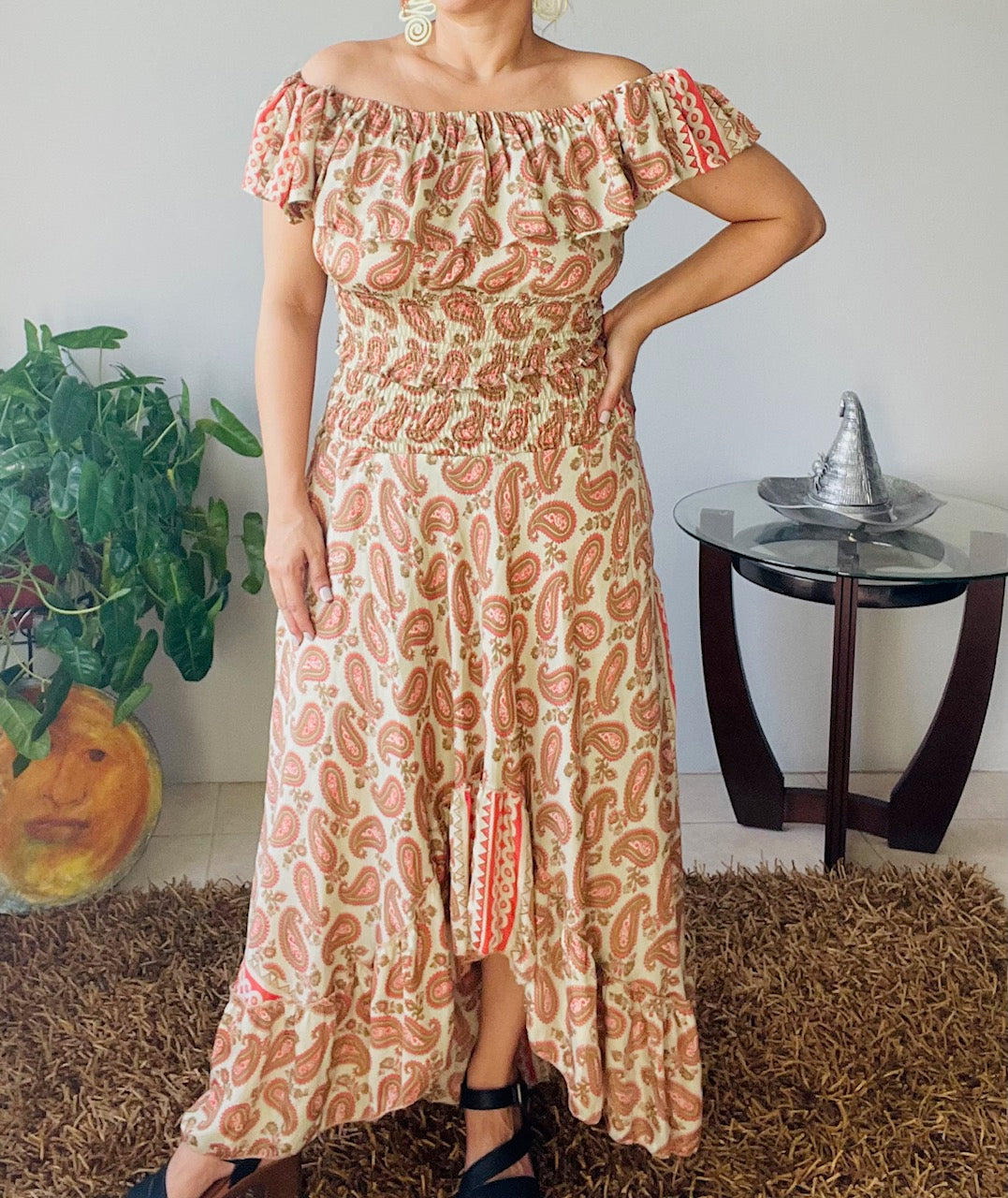 Conjunto Asha Crema