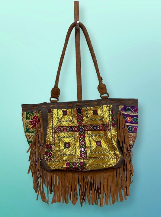 Cartera Boho Marrón